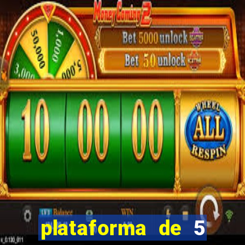 plataforma de 5 reais fortune tiger